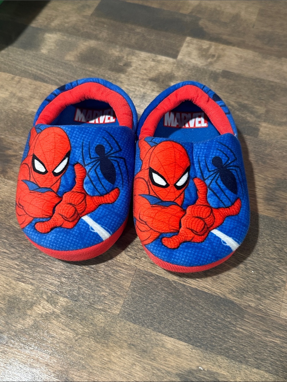 Toddler Slippers Bundle- Marvel Spider-Man AND Minion Slippers